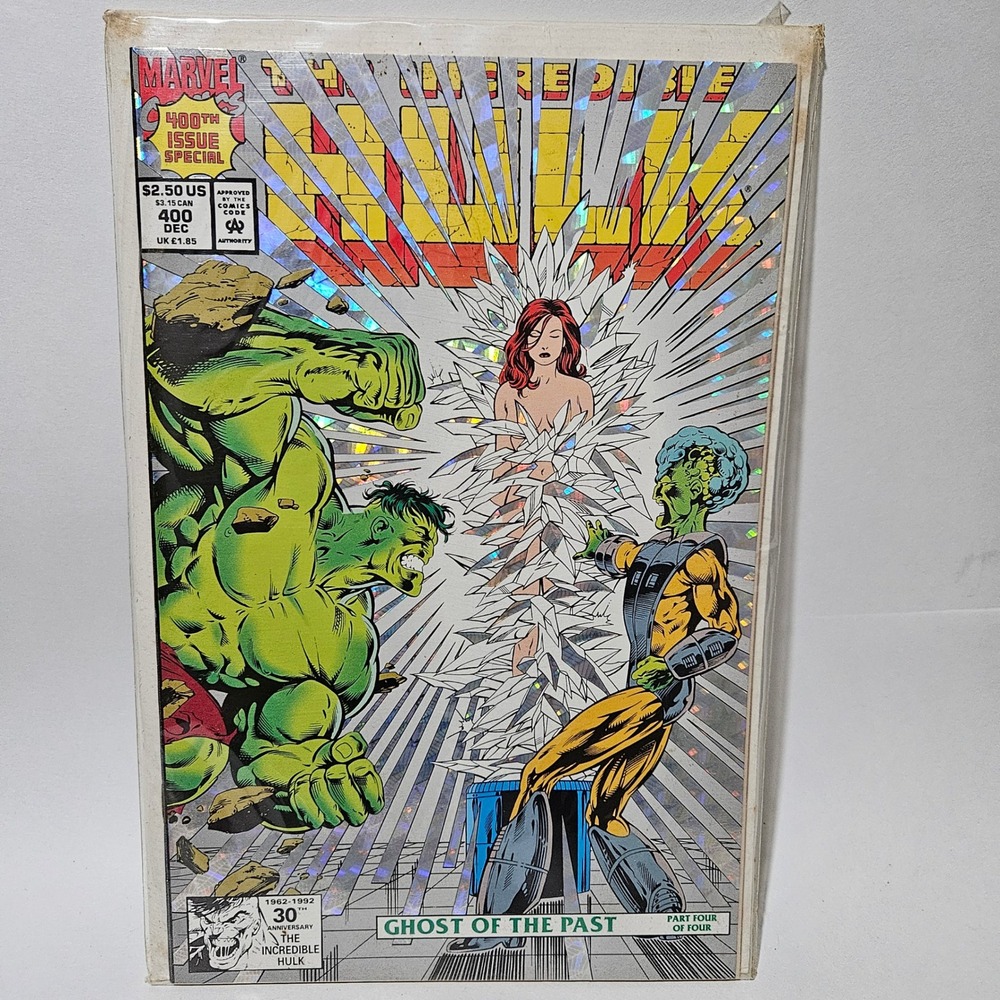 Marvel The Incredible Hulk 400 Dec 1992 400th Issue Special Prism Foil Cover